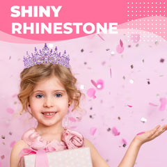 papoopy tiara worn on model showing comfortable fit and photo-ready look
