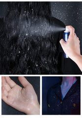 PAQIMAN lifestyle model at festival wearing glitter spray