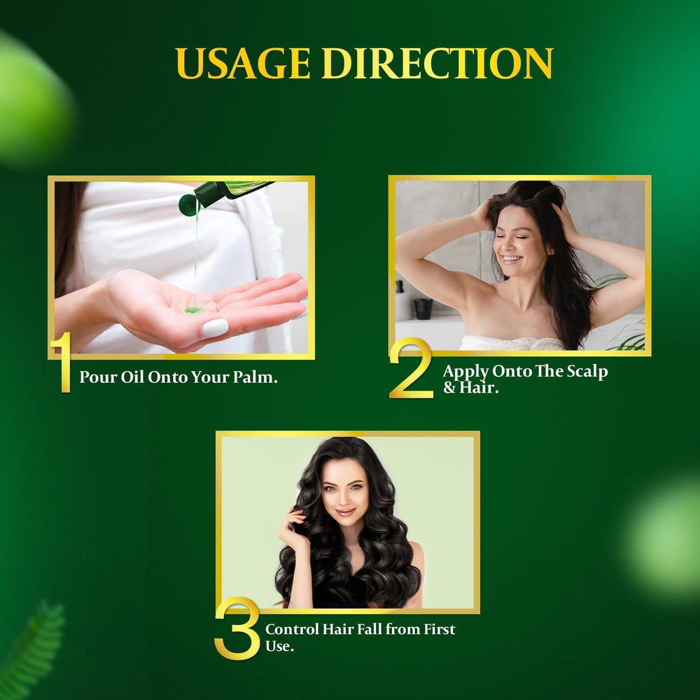 Parachute Advansed label close-up highlighting ingredients and directions