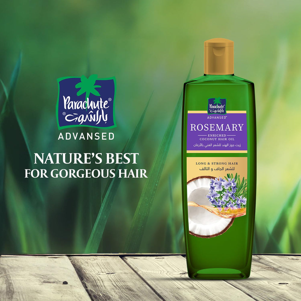Parachute Advansed coconut halves representing deep conditioning benefit