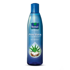 Parachute Advansed front bottle view showing label and 8.4 fl oz size benefit