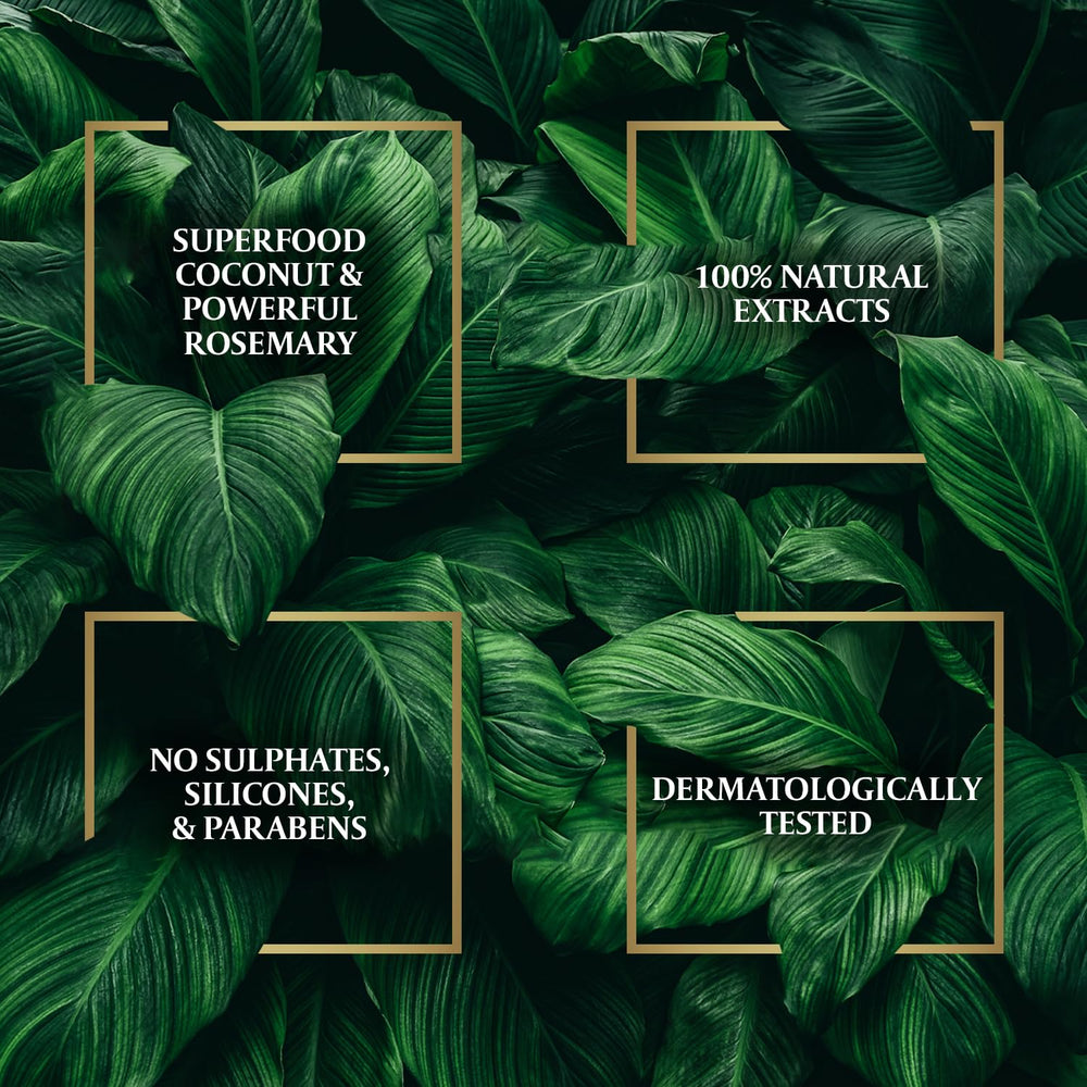 Parachute Advansed treated hair showing smoother texture and shine