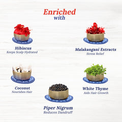 Parachute Advansed hibiscus and thyme ingredients emphasize natural extracts