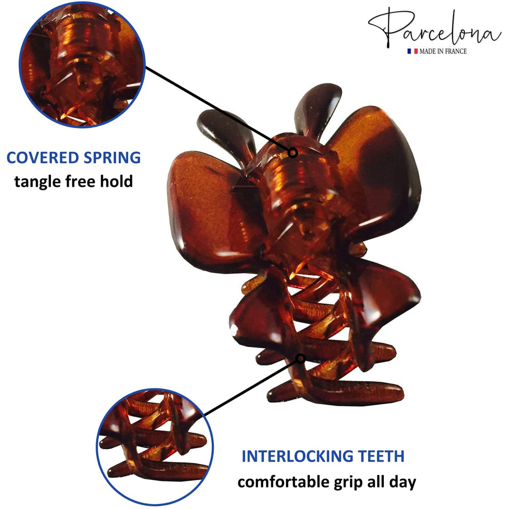 Parcelona celluloid acetate texture and glossy finish, elegant long-lasting look benefit