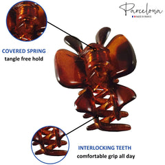 Parcelona celluloid acetate texture and glossy finish, elegant long-lasting look benefit