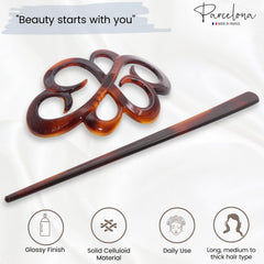 Parcelona stick detail closeup highlighting smooth acetate and reliable grip