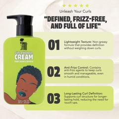 Pardon My Fro being applied to damp hair for even distribution and hydration