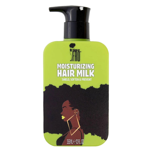 Pardon My Fro front bottle shot showing label and 12 fl oz size benefit