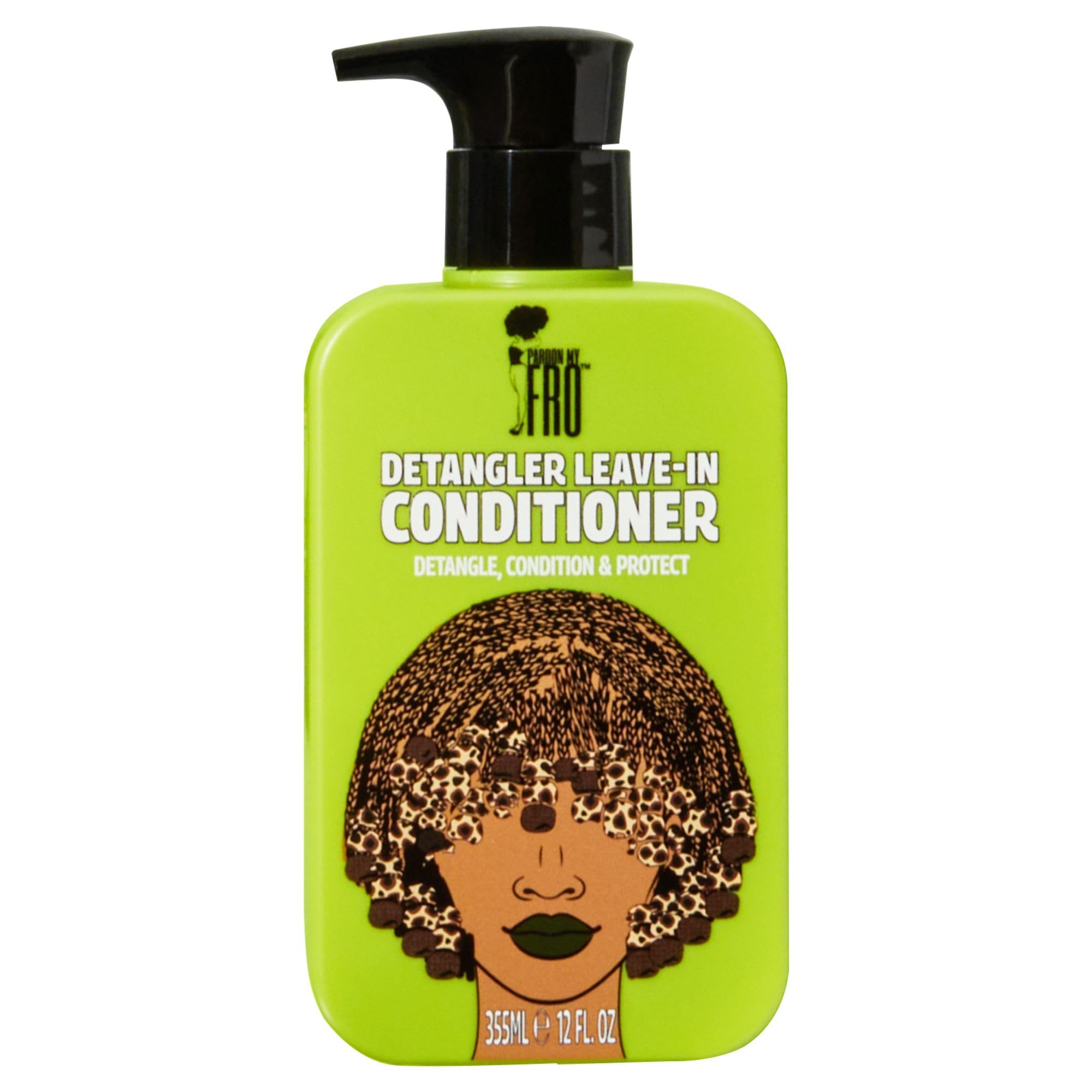 Pardon My Fro styled on a bathroom shelf in a routine setting for everyday usability