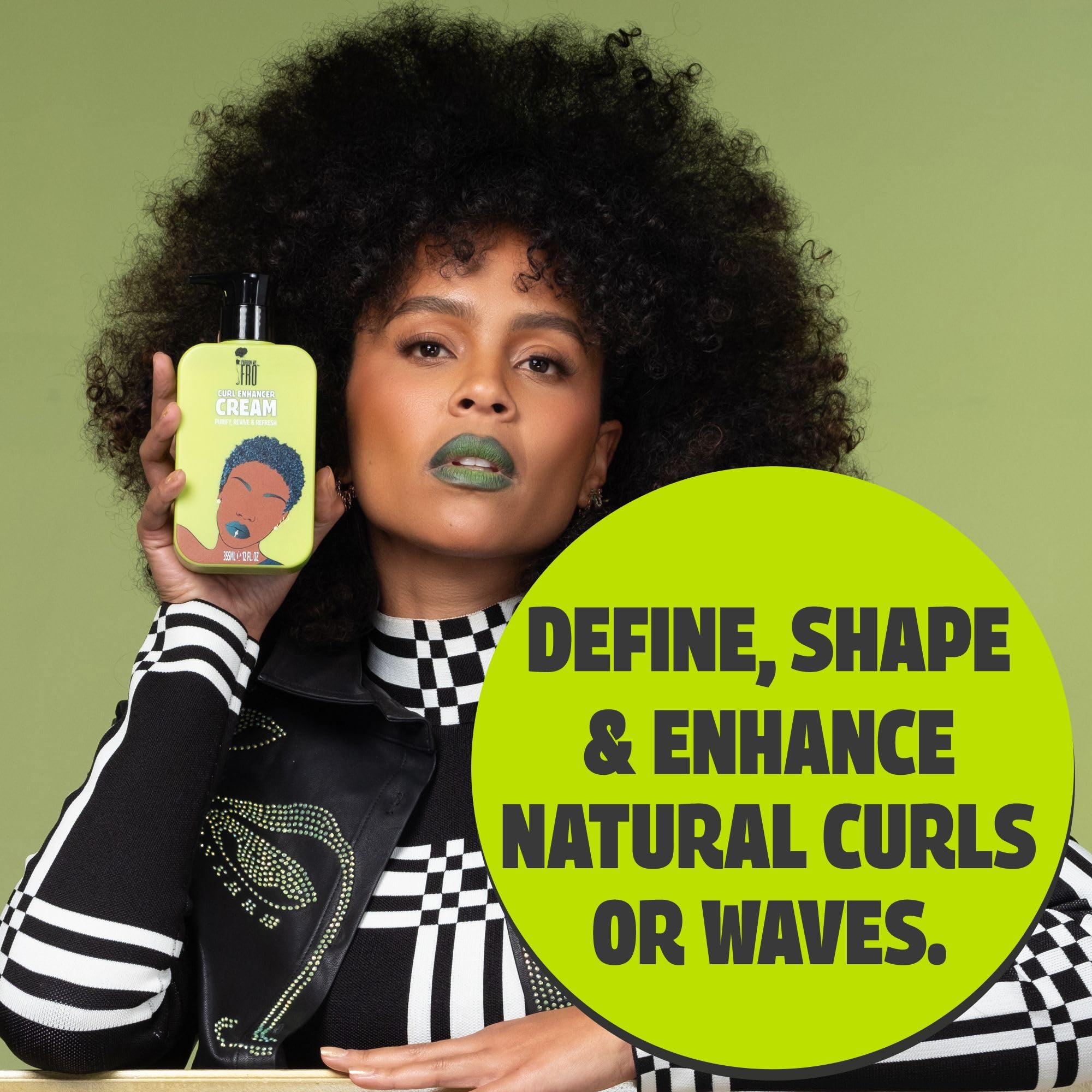 Pardon My Fro cream texture close-up showing smooth, moisturizing consistency