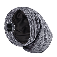PARISBELLA front view dark grey bonnet showing secure fit and style benefit