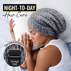 PARISBELLA slouchy profile on model comfortable breathable overnight wear