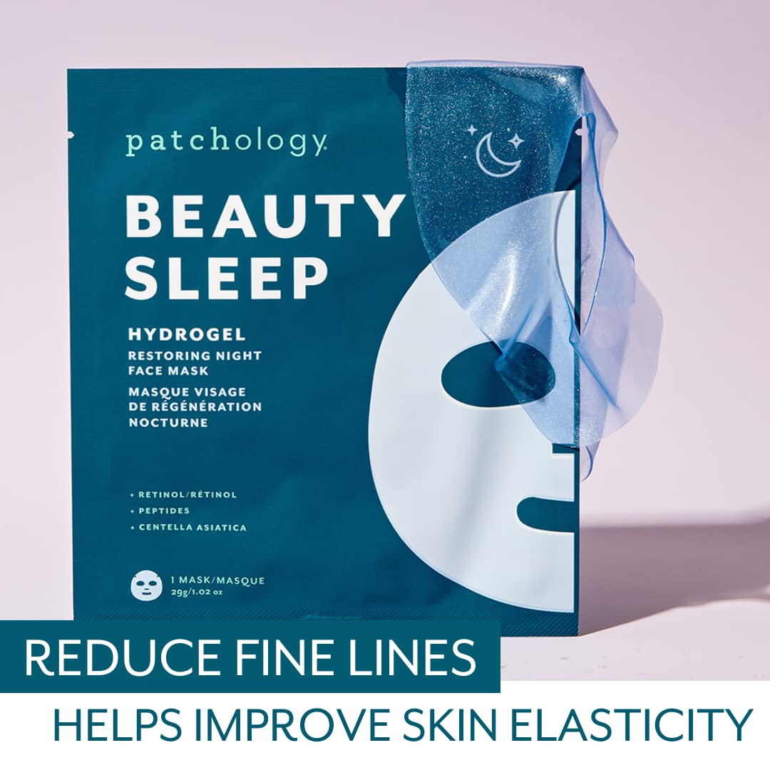 Patchology close-up hydrogel texture highlighting cooling, adherent feel and hydration