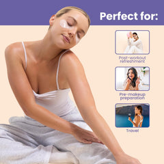 Patchology individual sachet ready for travel and hygienic single use