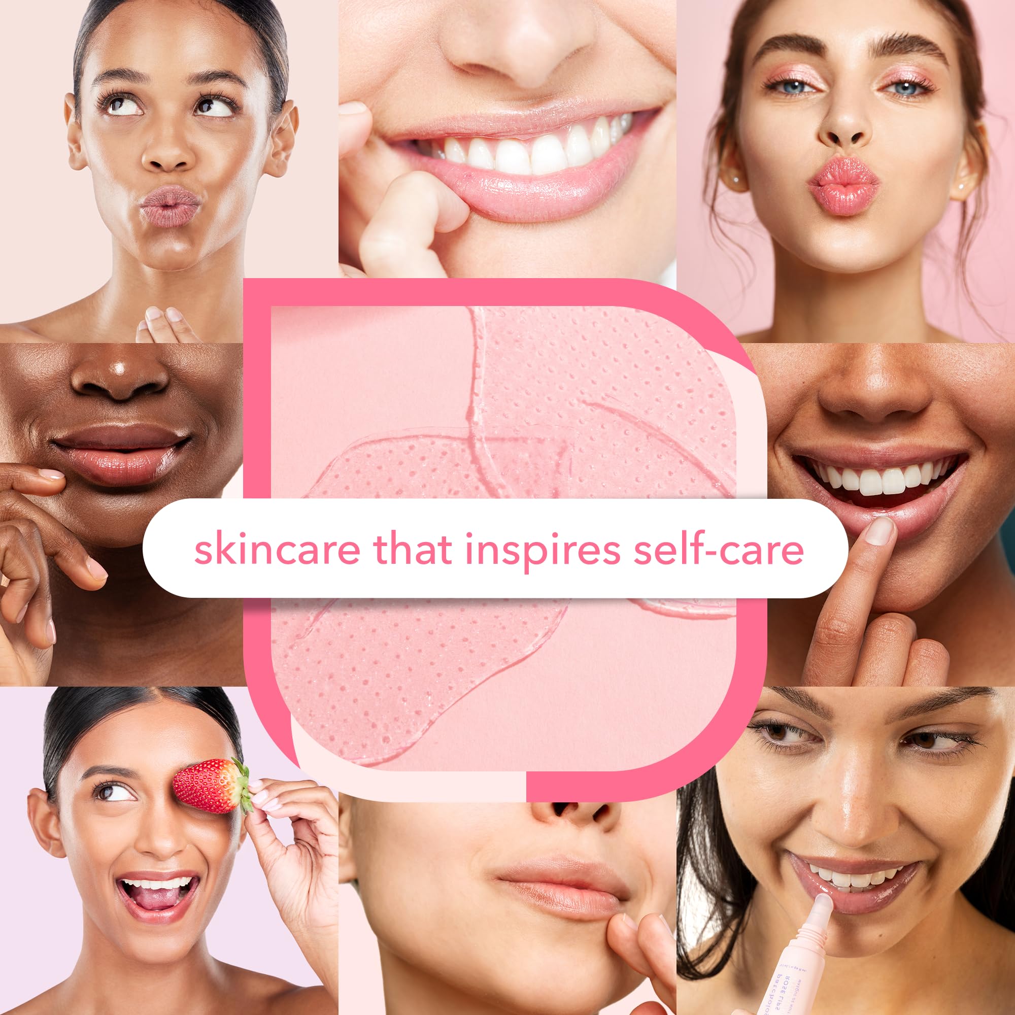 Patchology Rosé Lip Sleeping Mask on nightstand suggesting overnight restorative routine
