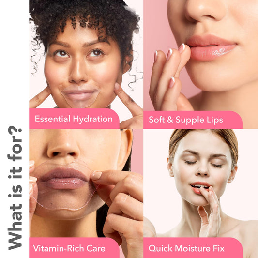 Patchology single sealed lip mask sachet ready for travel and mess-free use