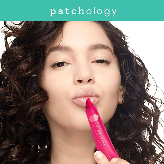 Patchology close-up texture of gloss-to-balm turnaround for hydration