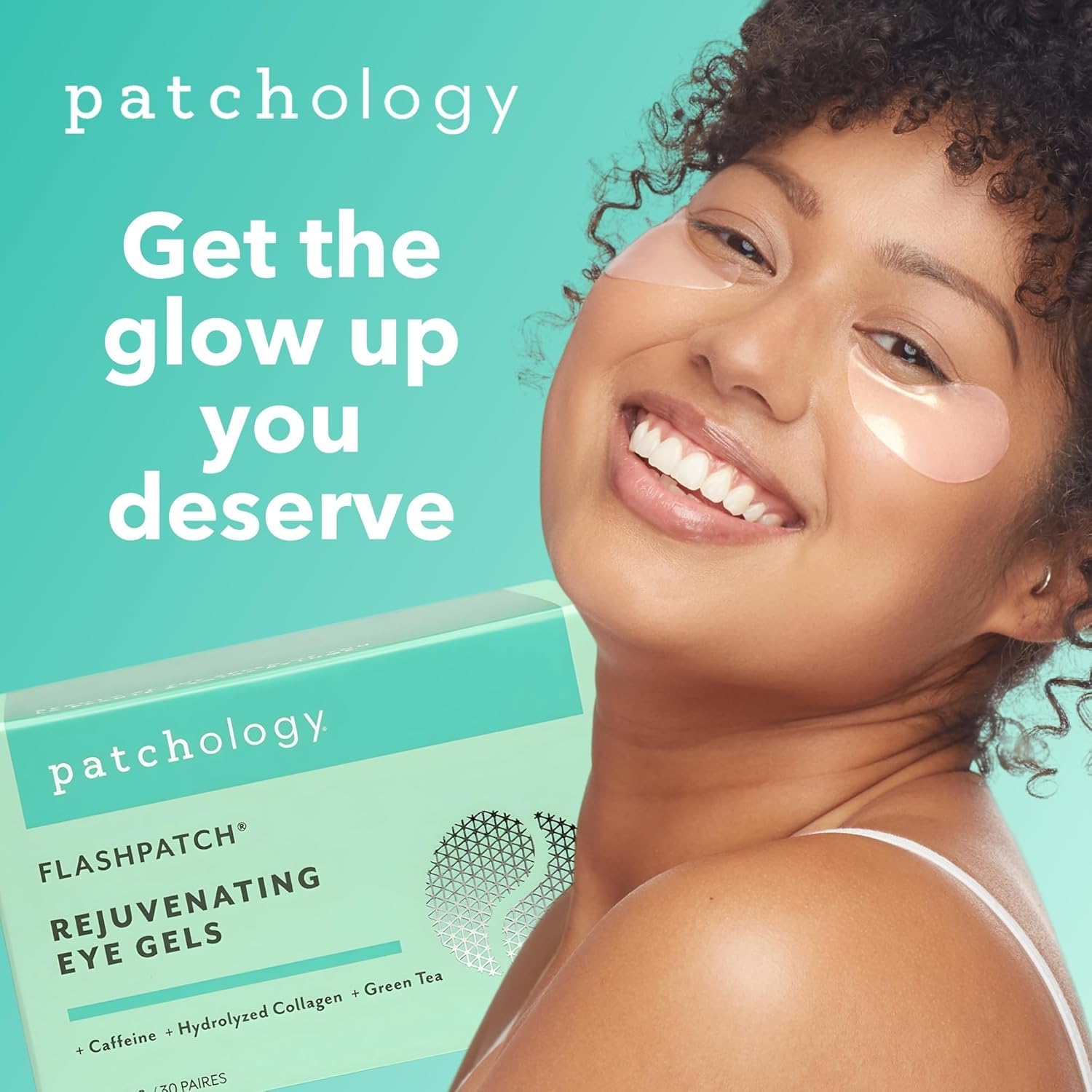 Patchology close-up hydrogel texture highlighting cooling comfort