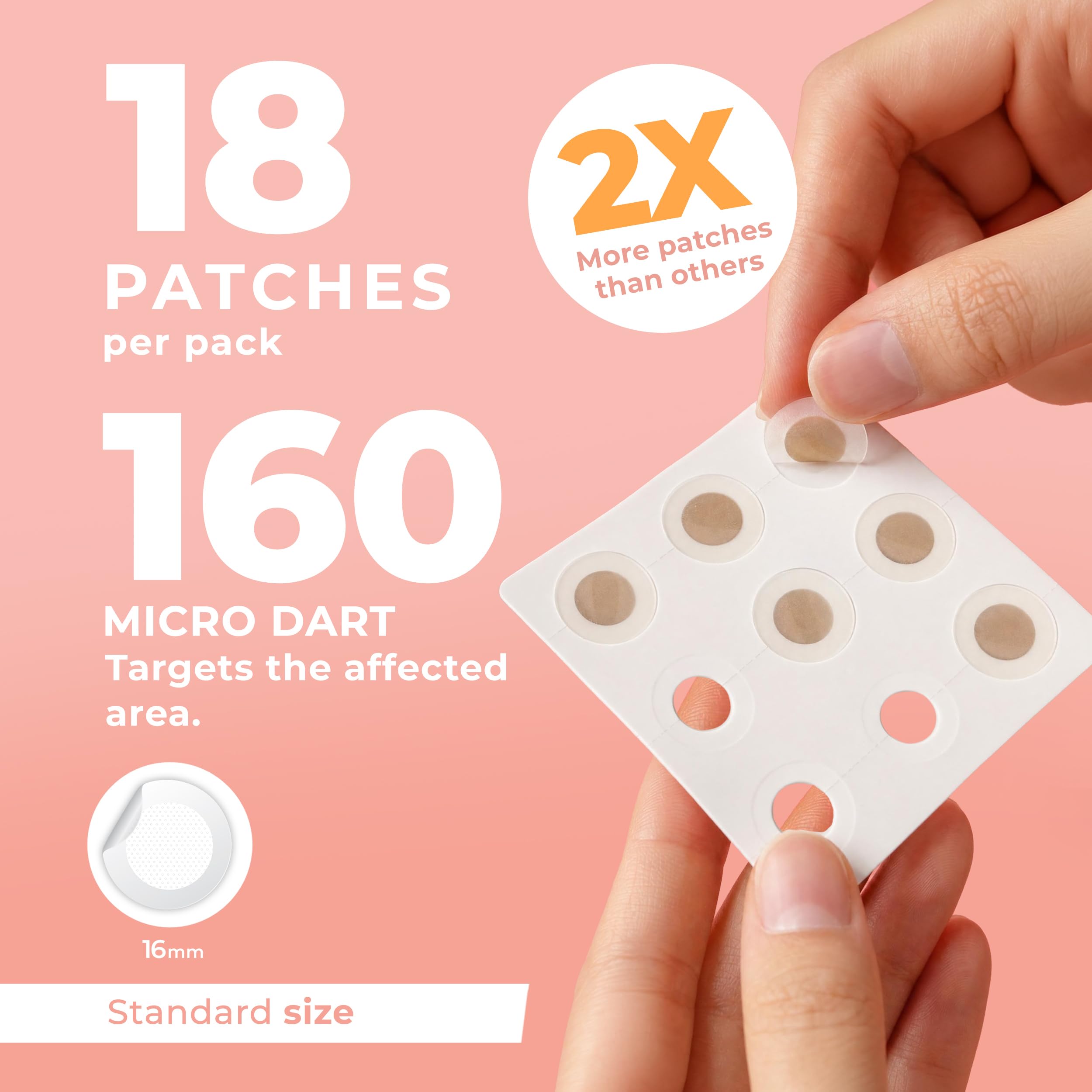PatchRx close-up of micropoints on patch highlighting texture and secure adhesion benefit