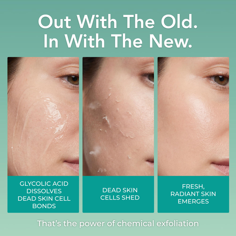 clear label close-up on PatchRx jar highlighting glycolic and salicylic concentration