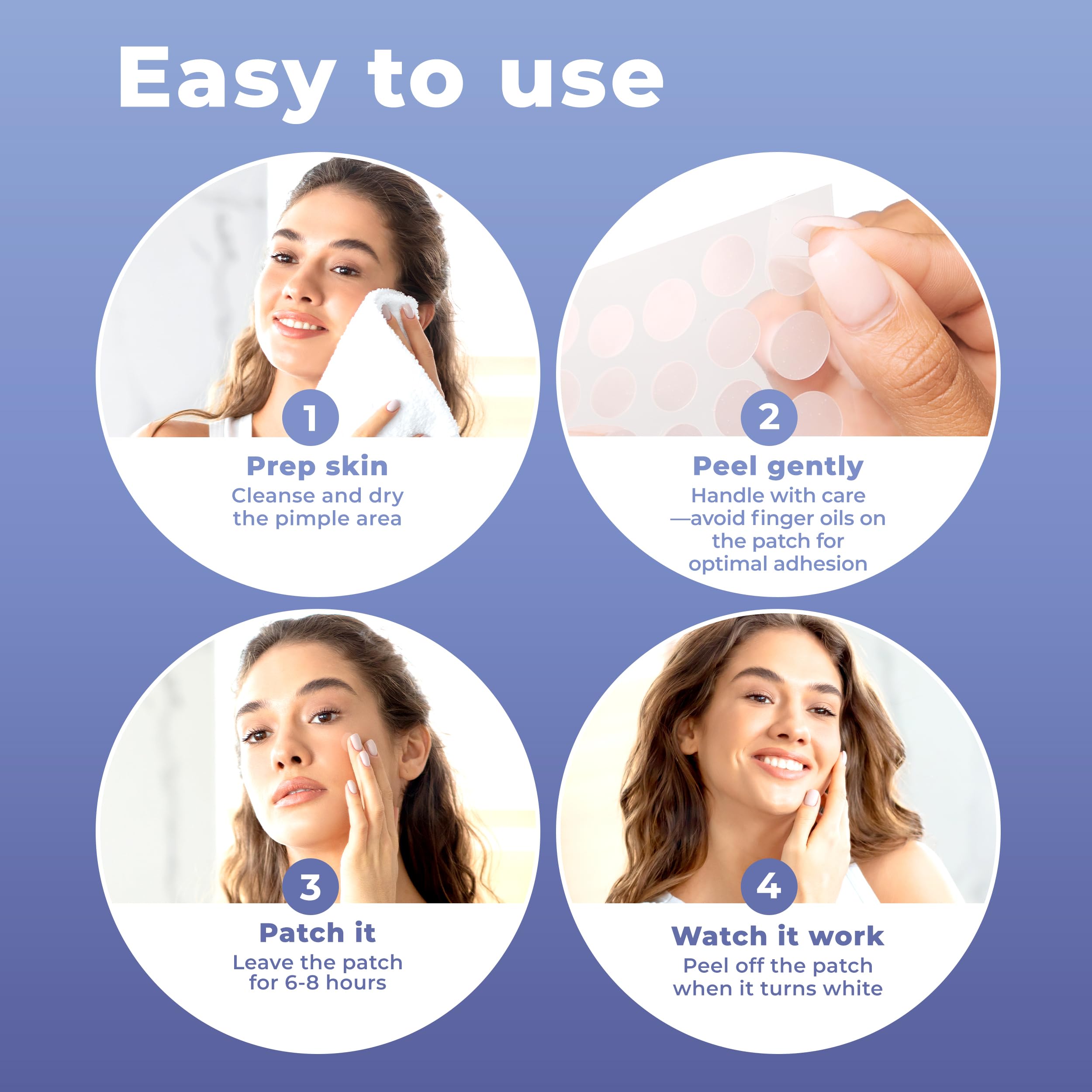 PatchRx in bathroom routine scene showing convenient daily use