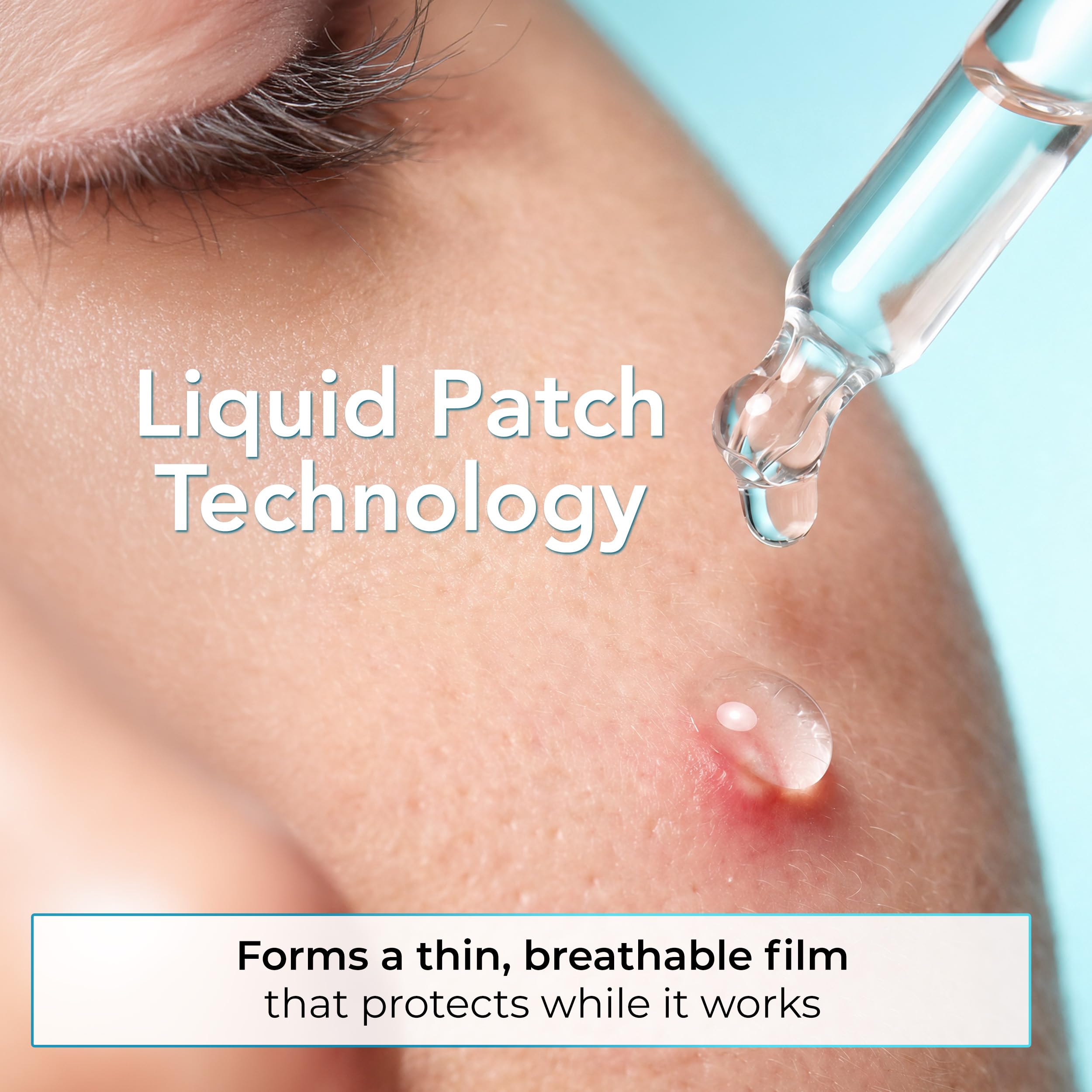 PatchRx ingredients label close-up benefit: highlights salicylic acid and soothing botanicals