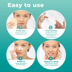 PatchRx three dot sizes on hand illustrating choice and correct fit for spots