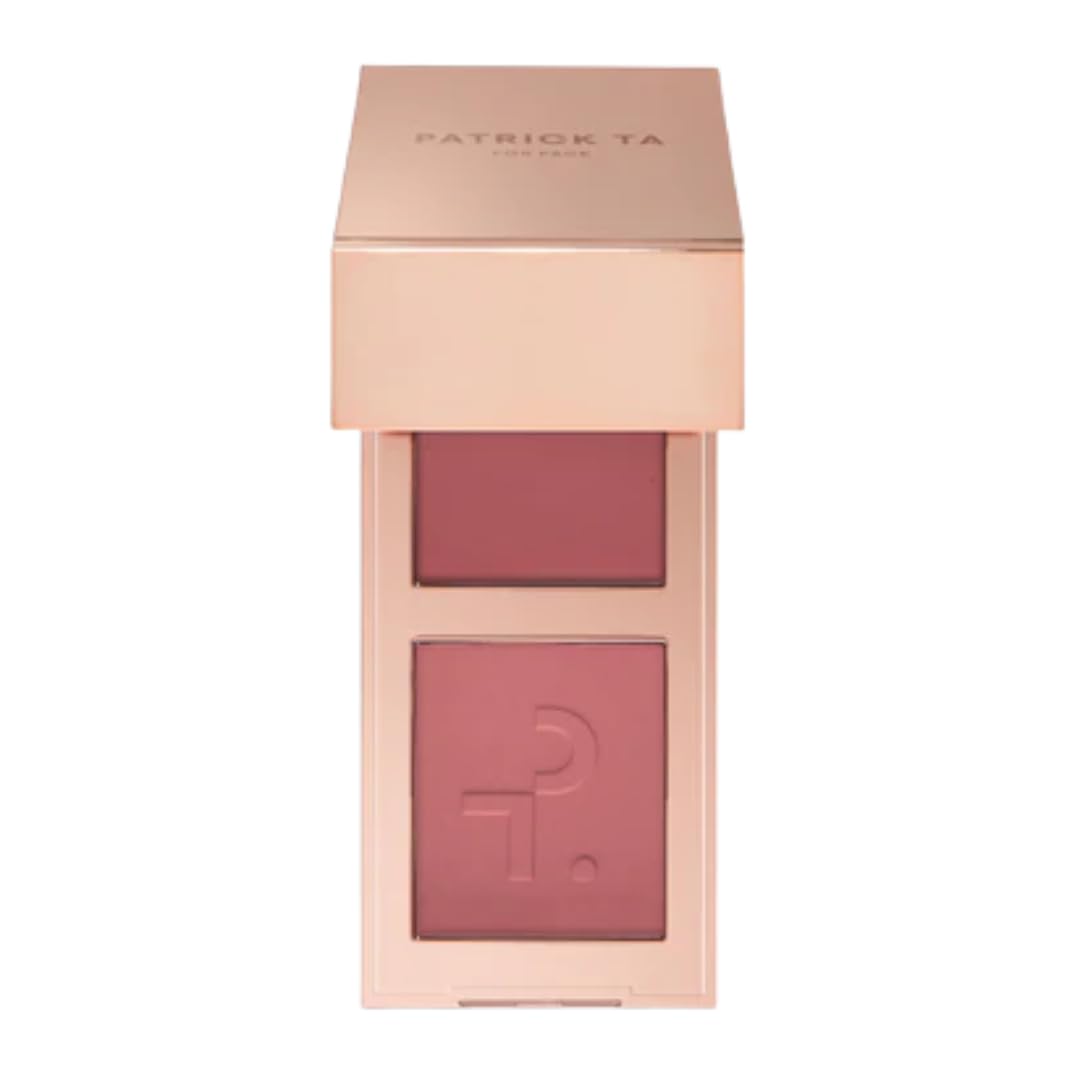 PATRICK TA compact front view showing sleek packaging and portable design benefit