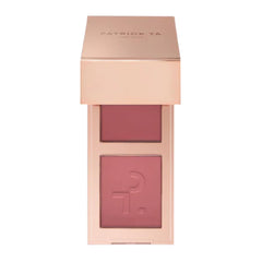 PATRICK TA compact front view showing sleek packaging and portable design benefit