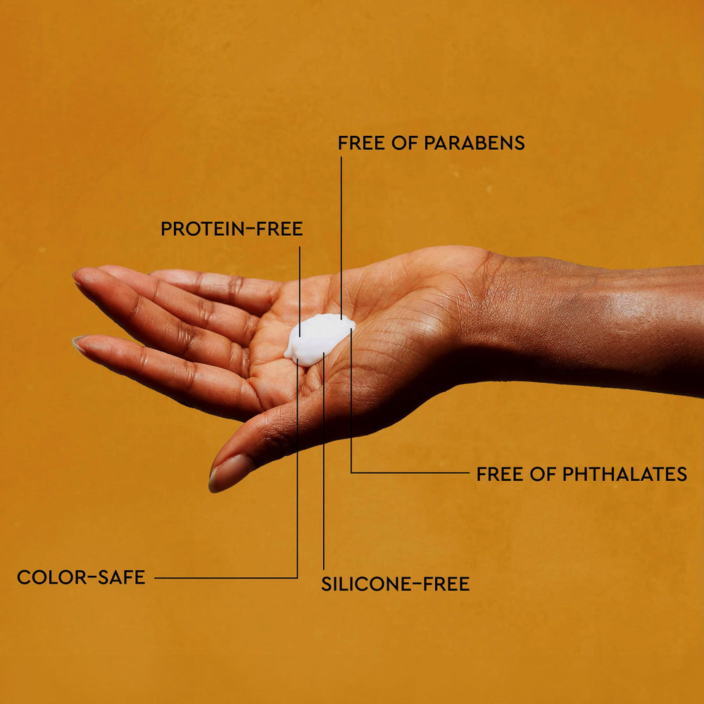 PATTERN product amount in palm demonstrating recommended portioning