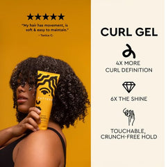 PATTERN Curl Gel texture on fingertips showing smooth slip and flexible definition