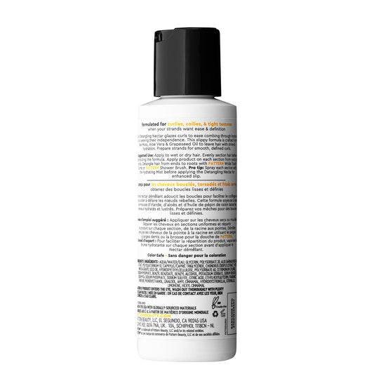 PATTERN detangling nectar creamy gel texture close-up showing slippery glide benefit
