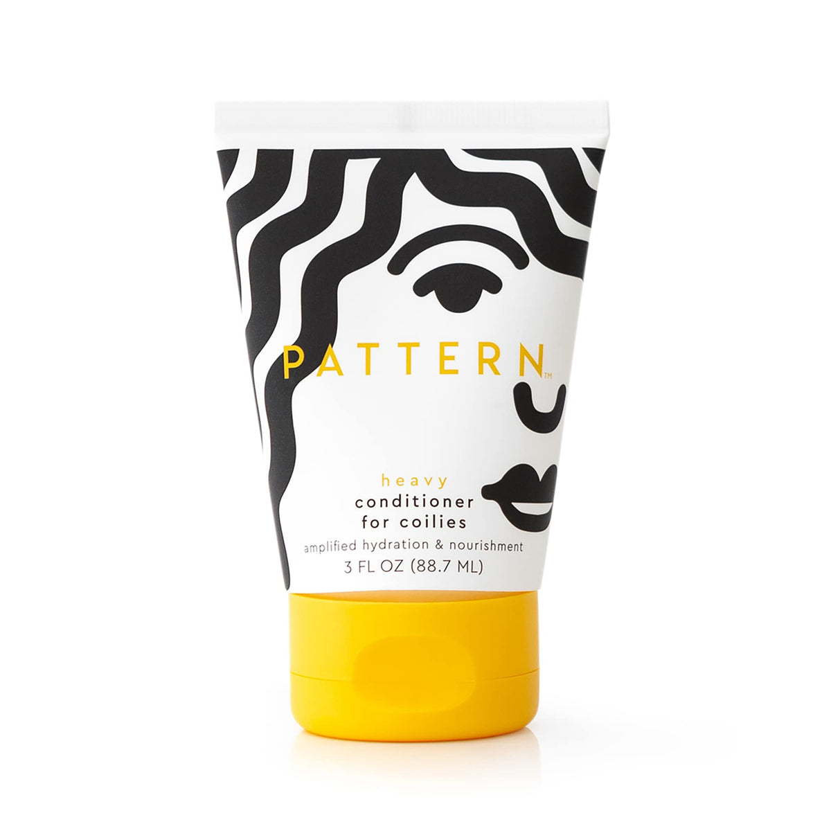 PATTERN heavy conditioner front bottle showing packaging and brand benefits