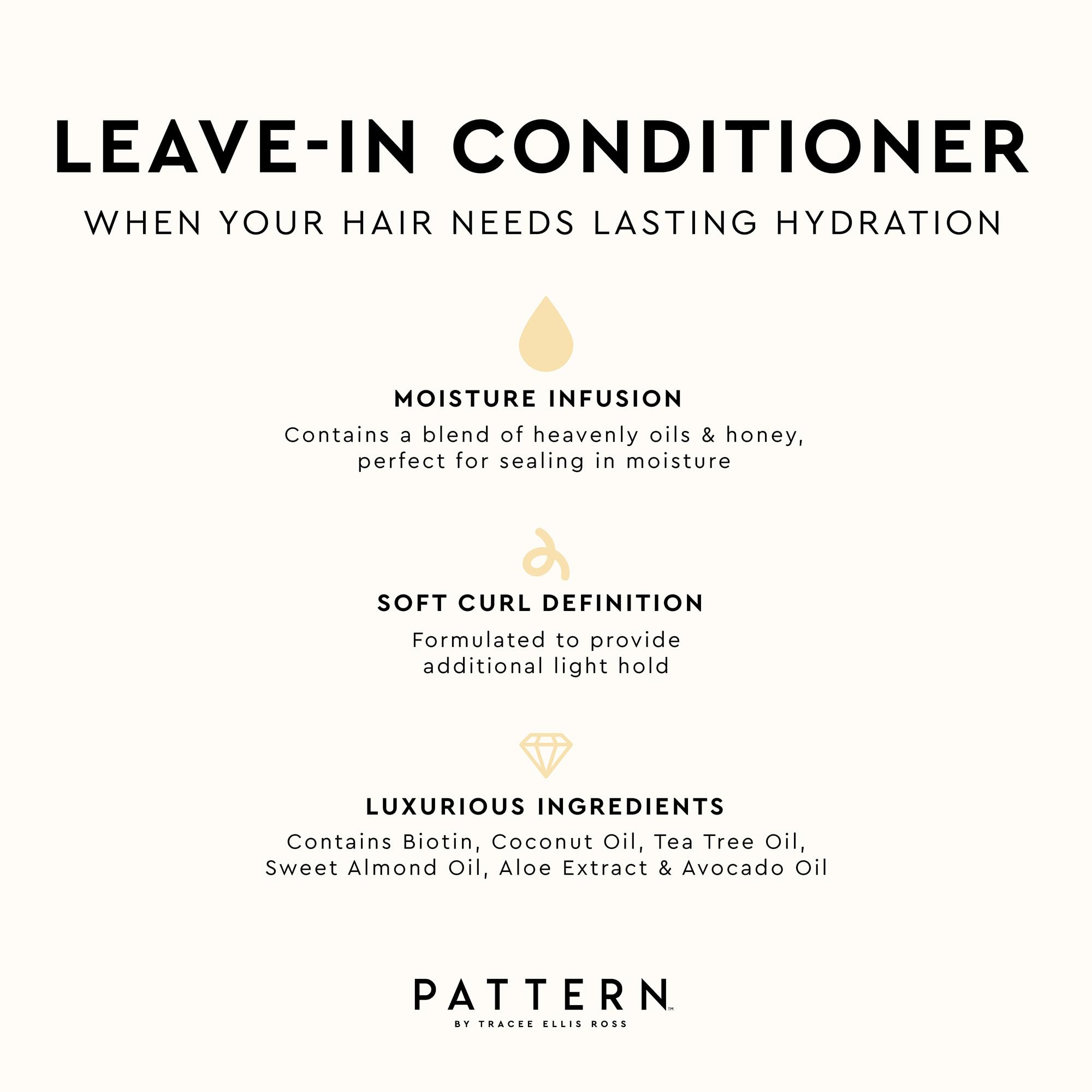 PATTERN before and after curls comparison showing improved definition and softness