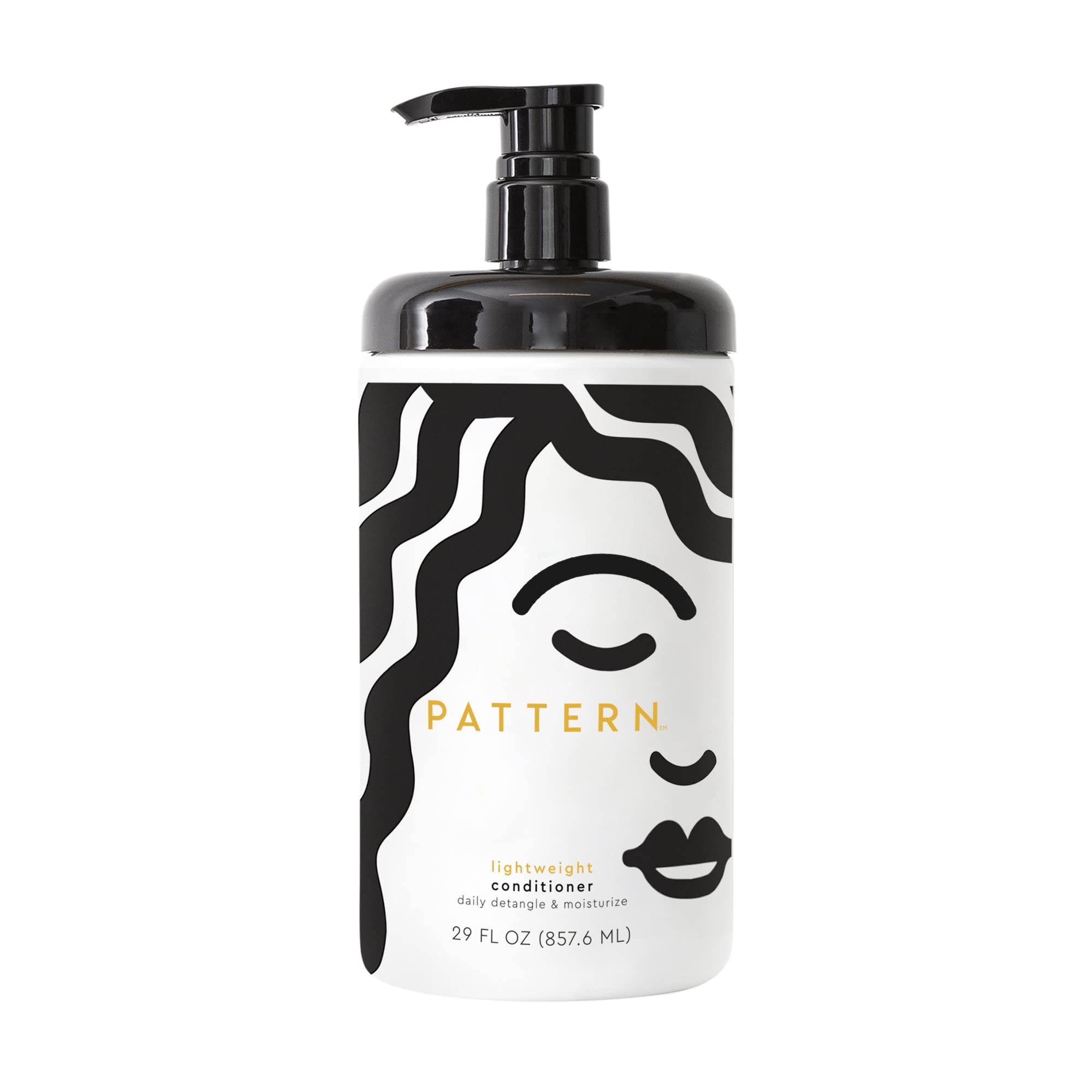 PATTERN front packaging of lightweight conditioner showing size and benefits