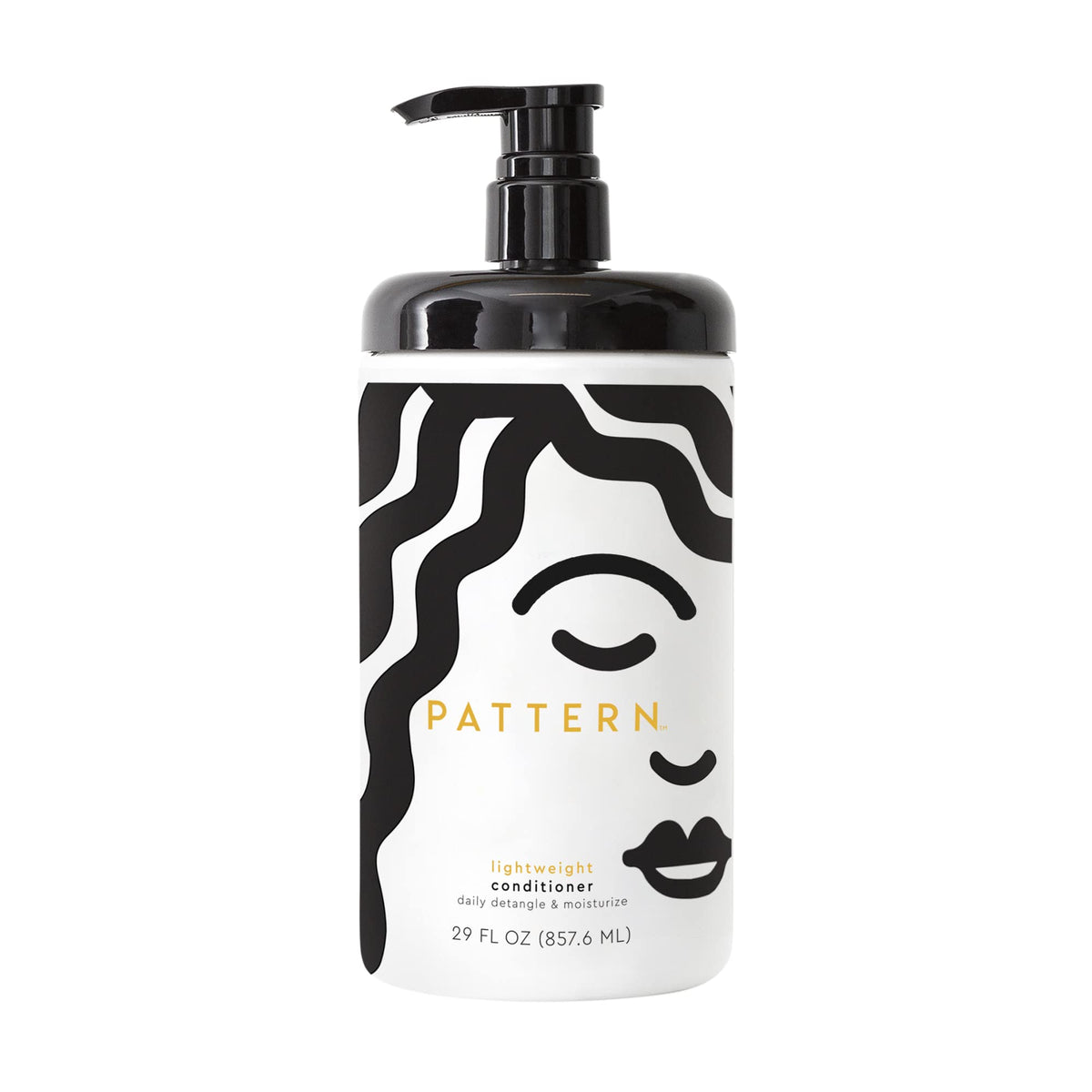 PATTERN front packaging of lightweight conditioner showing size and benefits