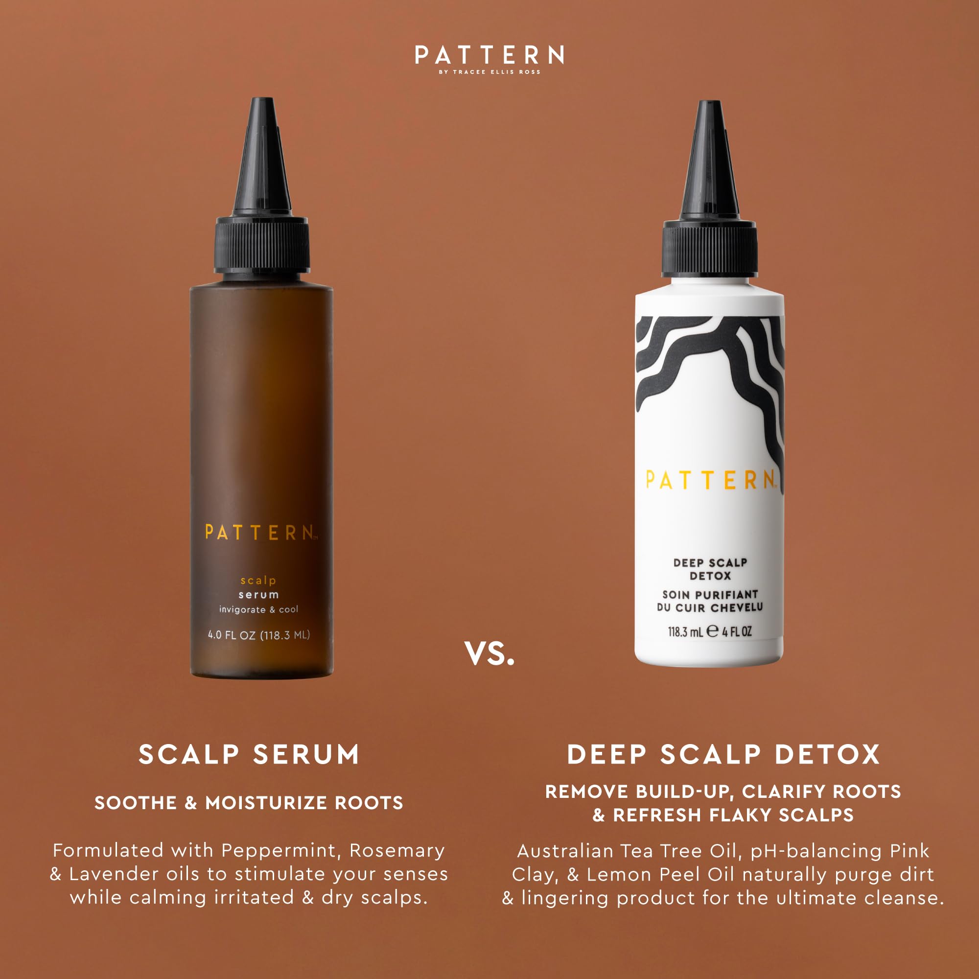 PATTERN mini bottle beside travel kit for convenient portability