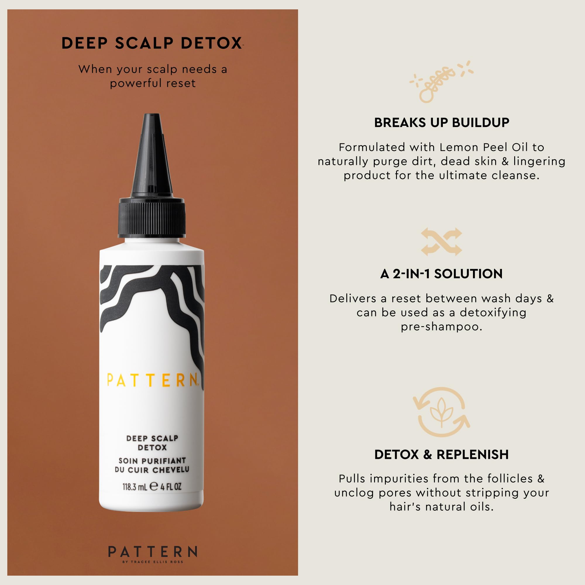 PATTERN serum texture on skin showing lightweight exfoliating feel
