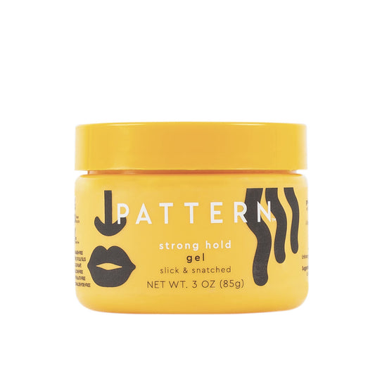 PATTERN front packaging showing compact 3 oz jar and branding for easy travel