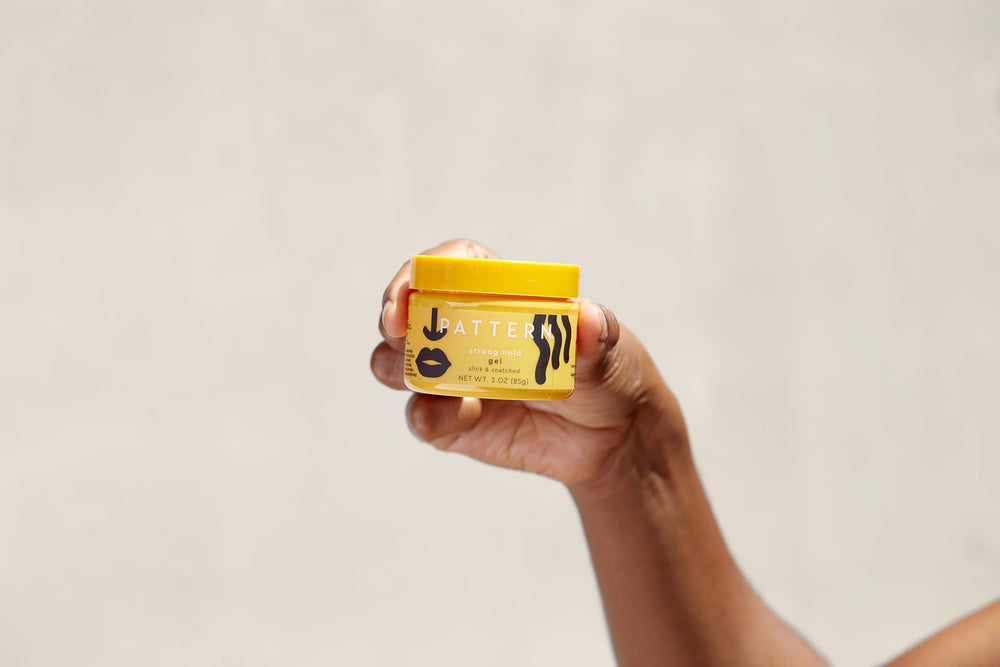 PATTERN refillable label close-up highlighting sustainable packaging benefit