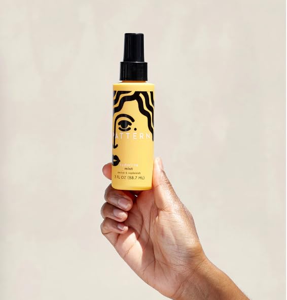 PATTERN products applied to curls demonstrating definition and touchable finish