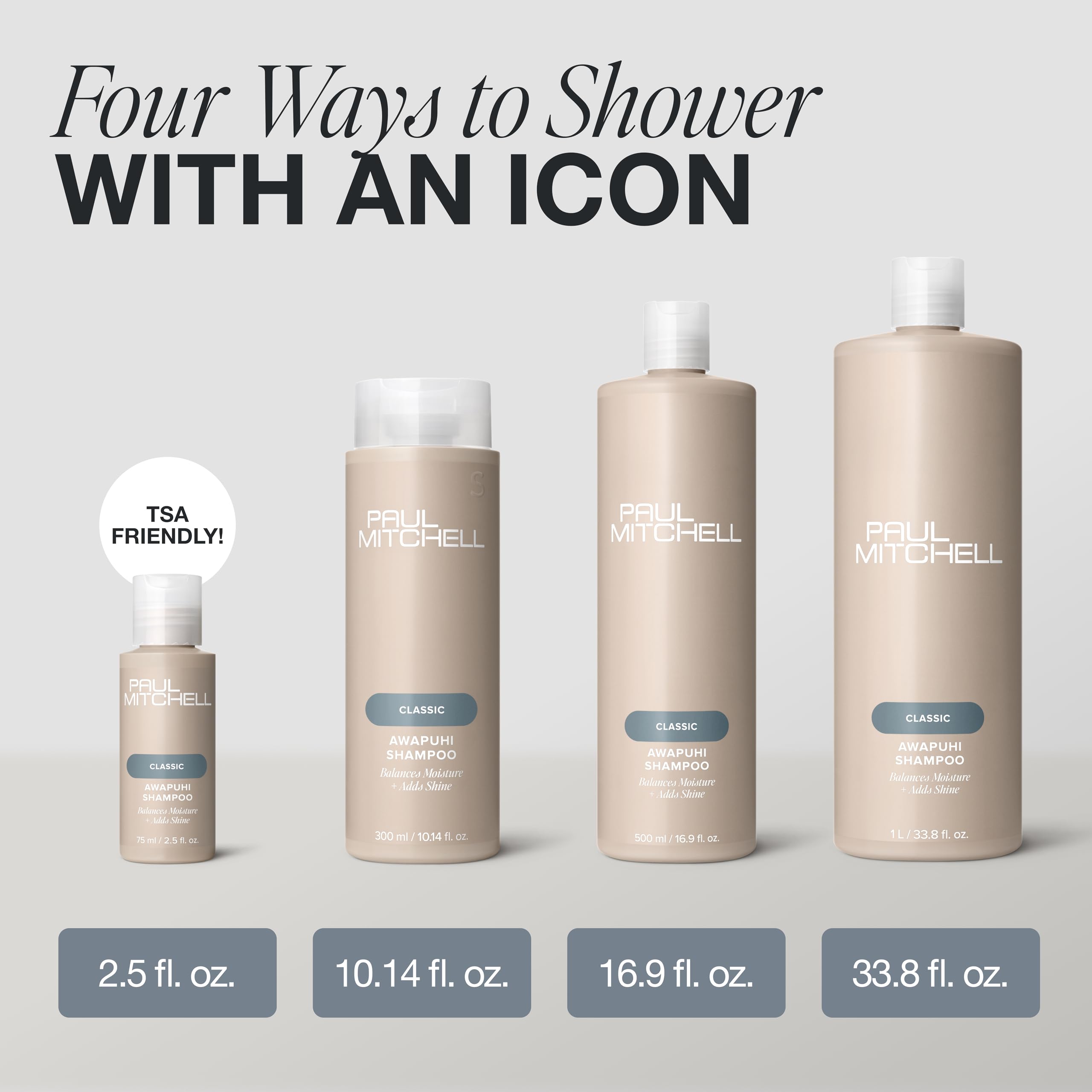 Paul Mitchell Awapuhi packaging detail showing post-consumer recycled materials