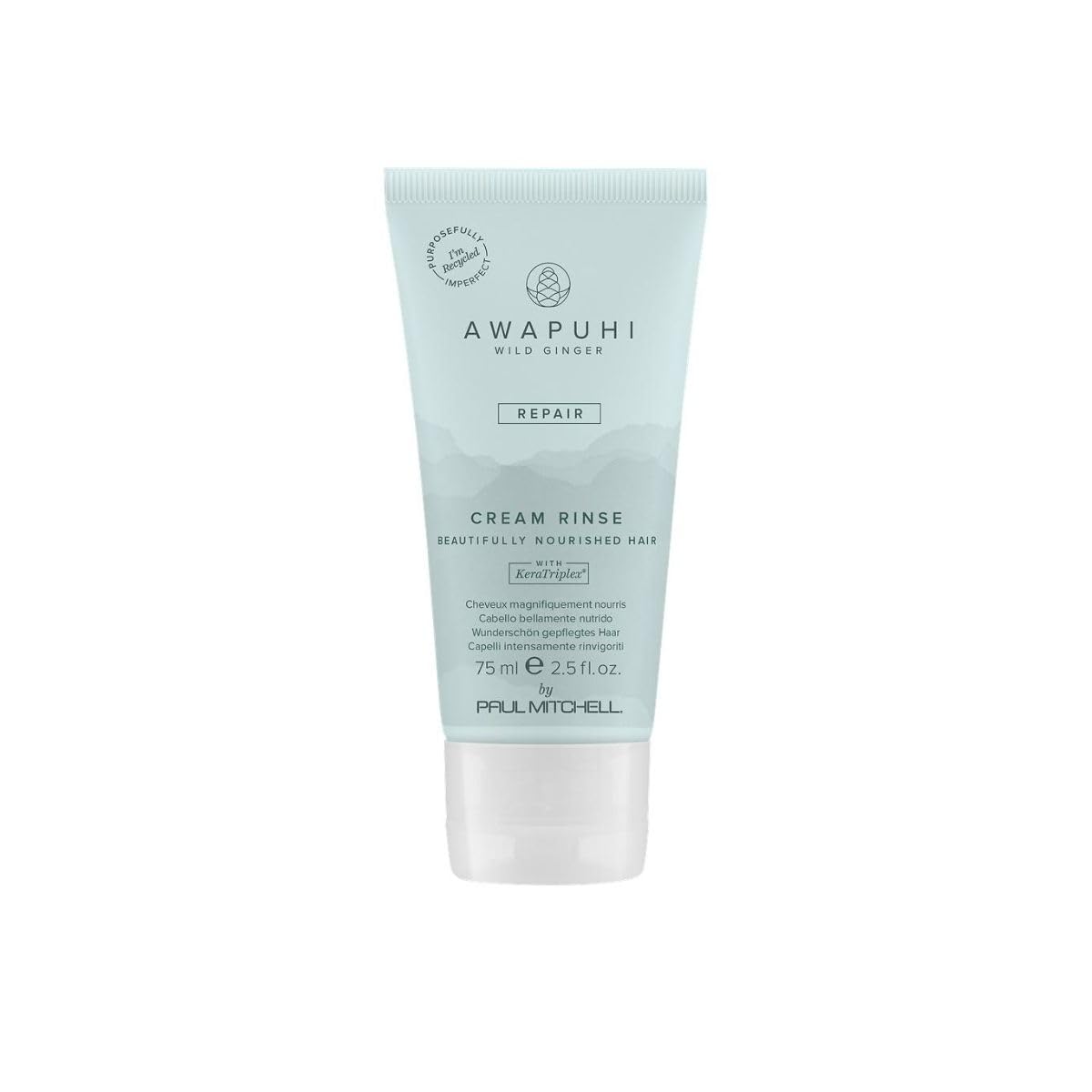 Awapuhi Wild Ginger front packaging showing bottle and brand benefits