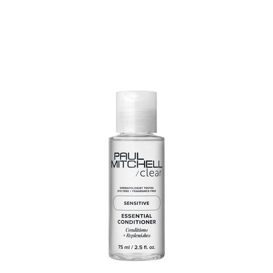 Paul Mitchell front bottle showing clean design and gentle conditioning benefits