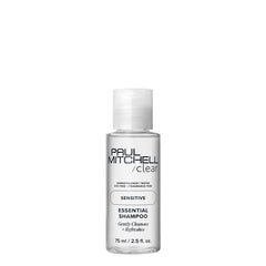 Paul Mitchell front bottle showing clean fragrance-free branding and easy travel use