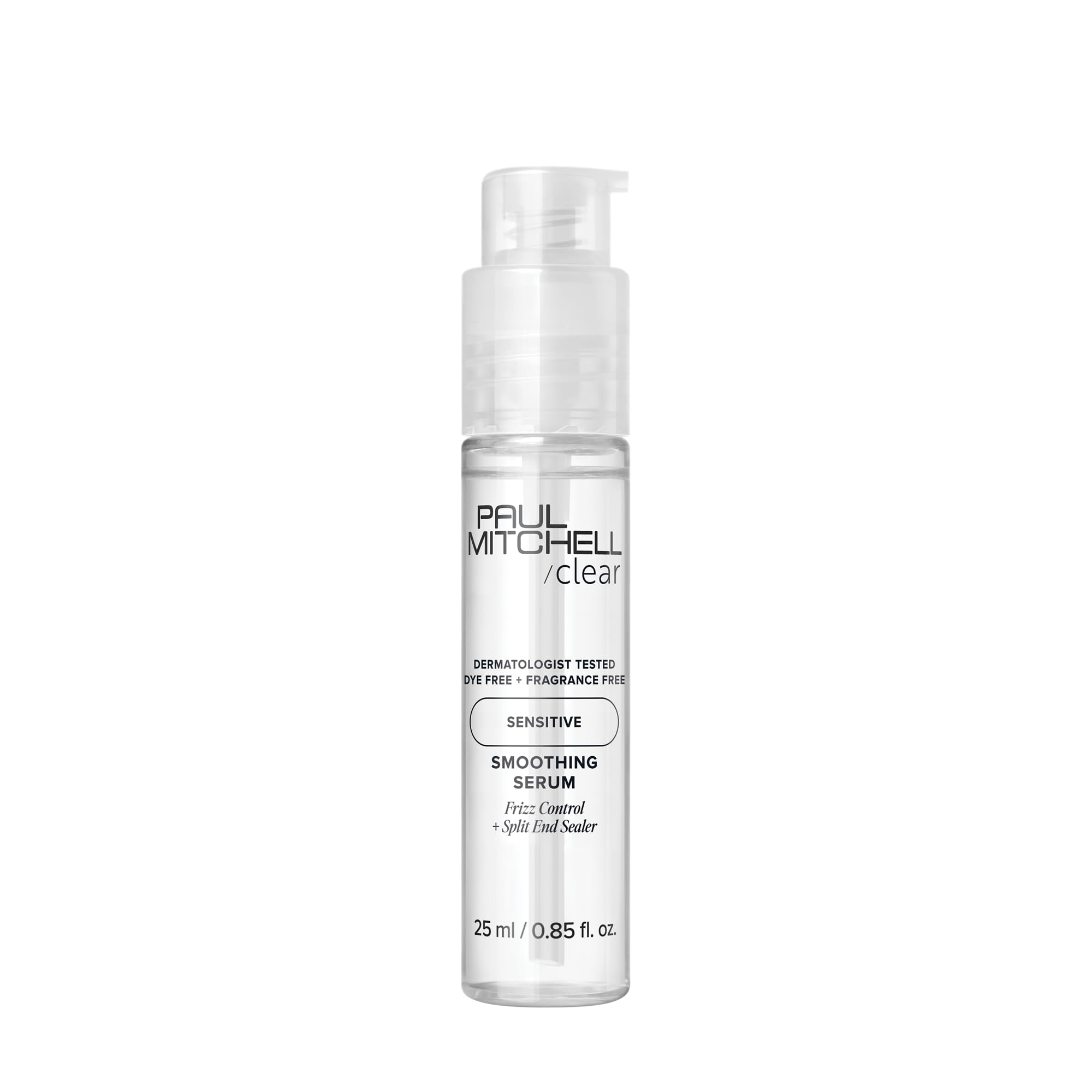 Paul Mitchell front packaging showing bottle and label for sensitive scalp benefit