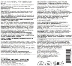 Grapeseed and carrot visual with Paul Mitchell indicating moisturizing benefit