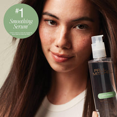 Paul Mitchell in-hand application spreading serum for quicker blow-dry