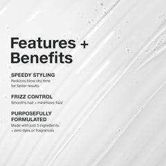 Paul Mitchell serum texture close-up demonstrating lightweight, non-greasy sheen