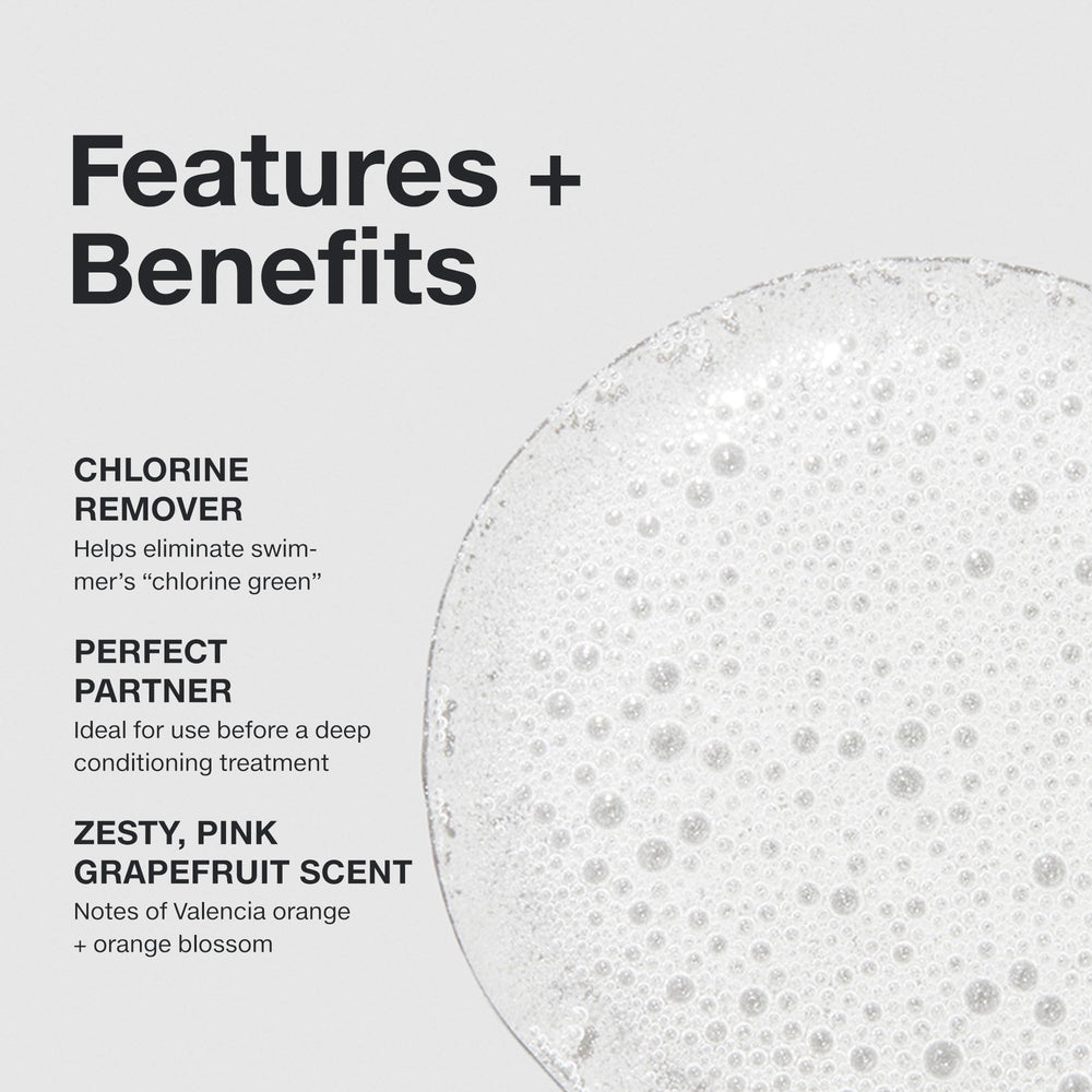Paul Mitchell foamy shampoo texture close-up for effective clarifying